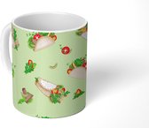 Mok - Koffiemok - Taco - Patronen - Mexico - Mokken - 350 ML - Beker - Koffiemokken - Theemok