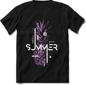 Summer Fruit | TSK Studio Zomer Kleding  T-Shirt | Roze | Heren / Dames | Perfect Strand Shirt Verjaardag Cadeau Maat XXL
