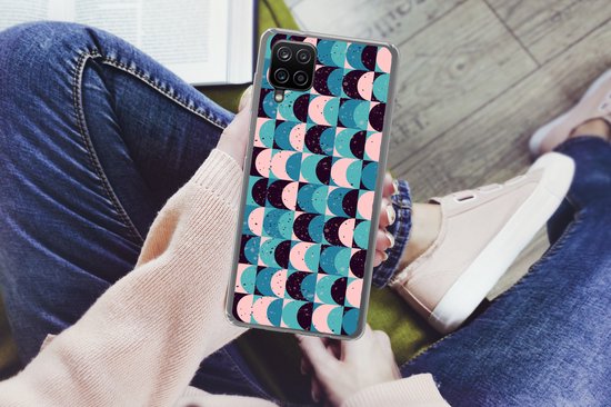 Coque Samsung Galaxy A12 - Filles - Peinture - Motifs - Coque de téléphone en Siliconen -