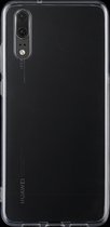 Mobigear Doorzichtig Hoesje geschikt voor Huawei P20 Telefoonhoesje Flexibel TPU Extra Dun | Mobigear Ultra Thin Backcover | Doorzichtig Telefoonhoesje P20 | P20 Case | Back Cover - Transparant