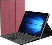 Mobigear Tablethoes geschikt voor Microsoft Surface Pro 6 Hoes | Mobigear Envelope Bookcase - Rood