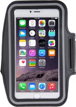 Mobigear Telefoonhoesje geschikt voor Telefoonhouder Hardlopen Apple iPhone 7 Plus Sport Hoesje Neopreen | Mobigear Sportarmband - Zwart
