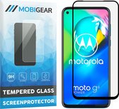 Mobigear - Screenprotector geschikt voor Motorola Moto G8 Power Glazen | Mobigear Premium Screenprotector - Case Friendly - Zwart