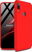 Mobigear Hoesje geschikt voor Xiaomi Redmi 7 Telefoonhoesje Hardcase | Mobigear TriGuard Backcover | Redmi 7 Case | Back Cover - Rood