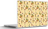 Laptop sticker - 12.3 inch - Zomer - Fruit - Cocktails - Patronen