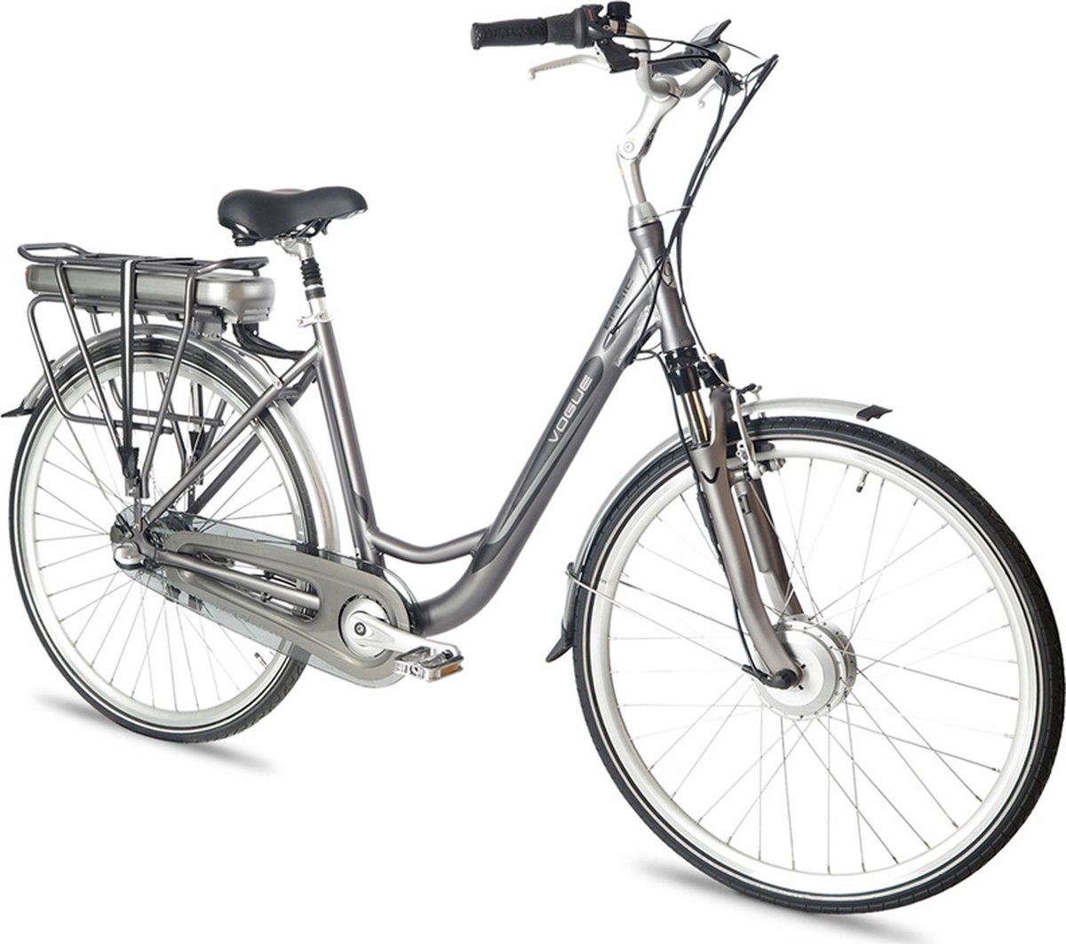 Vogue Basic - Elektrische Fiets - Crème - 28 Inch | bol.com