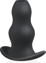 BUTTR Foxhole Holle Buttplug – Anale Sex Toys voor Anale Stimulatie – Holle Anaal Plug Perfect voor Stimulatie van Binnenuit en Aanbrengen van Glijmiddel – Zwart