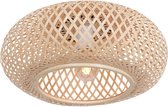 Anne Light & home - Plafondlamp Maze Ø 42 cm bamboe beige