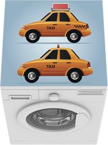 Wasmachine beschermer mat - Amerika - Taxi - New York - Breedte 60 cm x hoogte 60 cm