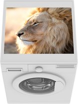 Wasmachine beschermer - Wasmachine mat - Profiel- Leeuw - Dieren - 55x45 cm - Droger beschermer