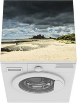 Wasmachine beschermer mat - Kasteel - Lucht - Engeland - Breedte 60 cm x hoogte 60 cm