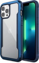 Raptic Shield Pro iPhone 13 Pro Max Hoesje Militair Getest Blauw