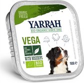 12x Yarrah Dog Alu Brokjes Vega - Hondenvoer - 150g