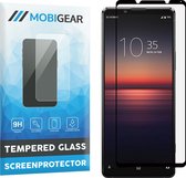 Mobigear Screenprotector geschikt voor Sony Xperia 1 II Glazen | Mobigear Premium Screenprotector - Case Friendly - Zwart
