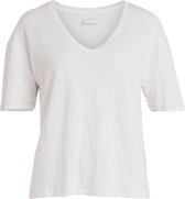 Vila - 14067474 - VILOINA V-NECK GLITTER T-SHIRT