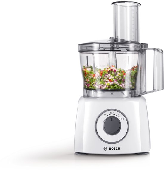 Bosch MCM3110W - Keukenmachine - Foodprocessor - 800 W. - 2,3l - Wit van Bosch — afbeelding 4