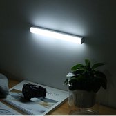 Elumia® LED Lamp met Bewegingssensor 10 cm - Koel Wit (6000K) - Led Verlichting met 10 LED's - Aluminium - Magnetisch - USB-oplaadbare Accu - Eenvoudige Bevestiging
