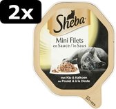 2x SHEBA ALU KIP/KALKOEN SAUS 22X85GR