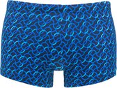 HOM waves zwemboxer blauw - M