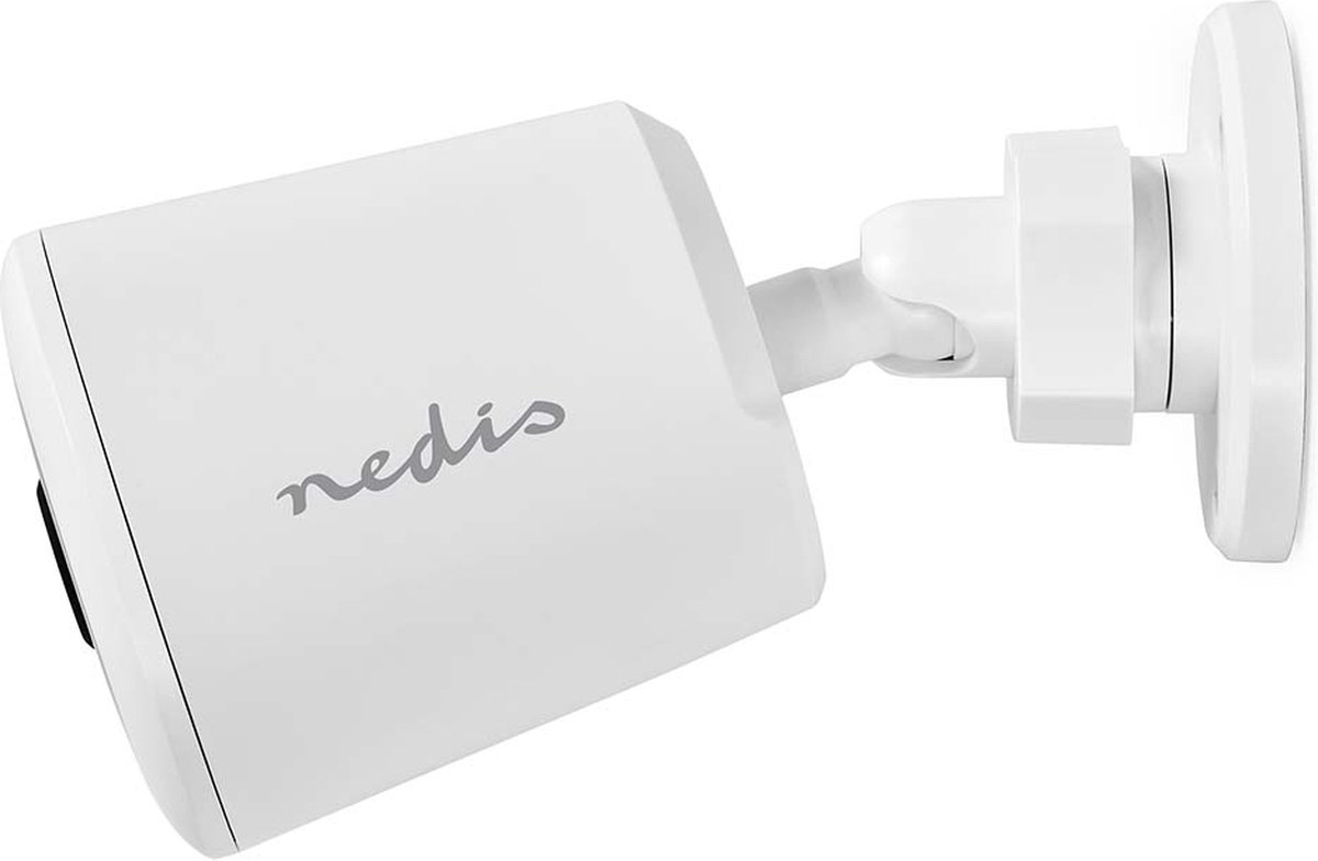 Nedis SmartLife Beveiligingscamera - Extra camera voor SLNVR201CWT Camera Systeem - Full HD 1080p - IP65 - Nachtzicht - Wit – foto 4