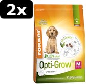 2x FOKKER OPTI-GROW PUP/JUN M 13KG