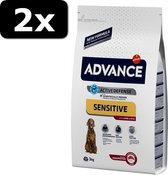 2x ADVANCE SENSITIVE LAMB&RICE 3KG