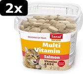 2x SANAL CAT MULTI VIT SALMON 100GR