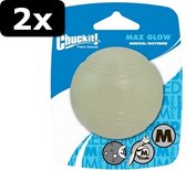 2x CHUCKIT MAX GLOW BAL M 6CM