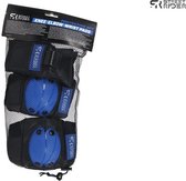 Street Rider Beschermset S - Blauw, 6dlg.