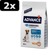 2x ADVANCE MINI ADULT 3KG