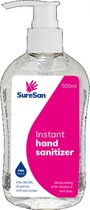 desinfecterende handgel 500 ml alcohol transparant