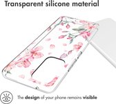 iMoshion Design voor de Samsung Galaxy A53 hoesje - Bloem - Roze