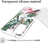 iMoshion Design voor de Samsung Galaxy A53 hoesje - Jungle - Groen / Roze
