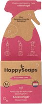 HappySoaps Cleaning Tabs - Allesreiniger - Flower Power - 100% Plasticvrij, Duurzaam & Vegan - met Natuurlijke Ingrediënten - 3 Tabs