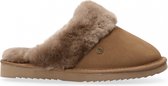 Warmbat  - Flurry Pantoffel Suede - Cognac - 37