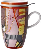 Goebel - Rosina Wachtmeister | Thee Mok Sottosopra | Beker - porselein - 450ml