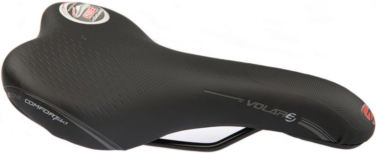 Zadel Selle Bassano Volare hybride/sport - zwart