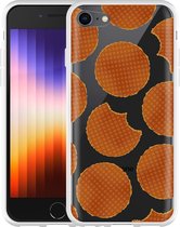 iPhone SE 2022 Hoesje Stroopwafels - Designed by Cazy