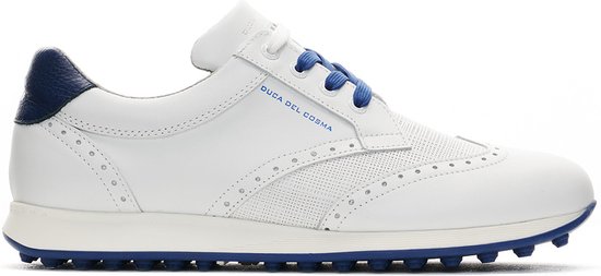 Duca Del Cosma - La Spezia - Heren golfschoen - Wit/blauw - Maat 46