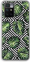 Case Company® - Xiaomi Redmi 10 hoesje - Geometrische jungle - Soft Cover Telefoonhoesje - Bescherming aan alle Kanten en Schermrand