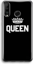 Case Company® - Huawei P30 Lite hoesje - Queen zwart - Soft Cover Telefoonhoesje - Bescherming aan alle Kanten en Schermrand