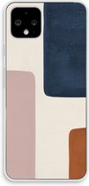 Case Company® - Google Pixel 4 hoesje - Geo #5 - Soft Cover Telefoonhoesje - Bescherming aan alle Kanten en Schermrand