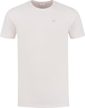 Purewhite -  Heren Slim Fit   T-shirt  - Roze - Maat XL