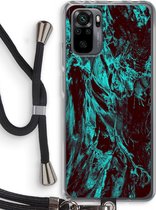 Case Company® - Xiaomi Redmi Note 10 Pro hoesje met Koord - Ice Age - Telefoonhoesje met Zwart Koord - Bescherming aan alle Kanten en Over de Schermrand