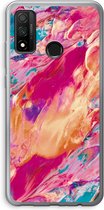 Case Company® - Huawei P Smart (2020) hoesje - Pastel Echoes - Soft Cover Telefoonhoesje - Bescherming aan alle Kanten en Schermrand