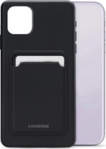 Apple iPhone 11 Hoesje - Mobilize - Rubber Gelly Serie - TPU Backcover - Zwart - Hoesje Geschikt Voor Apple iPhone 11