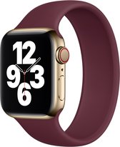 Apple Solobandje voor de Apple Watch Series 1 / 2 / 3 / 4 / 5 / 6 / 7 / 8 / 9 / SE / Ultra (2) - 42 / 44 / 45 / 49 mm - Maat 10 - Plum