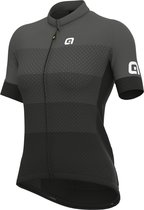 Ale Dames Fietsshirt Korte Mouwen Solid Level - Grijs - XL - Valt klein