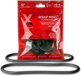 Silicone 12" Slim Wrap Ring - Cock Rings black