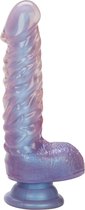 Crystal Cote™ Dong - Realistic Dildos purple